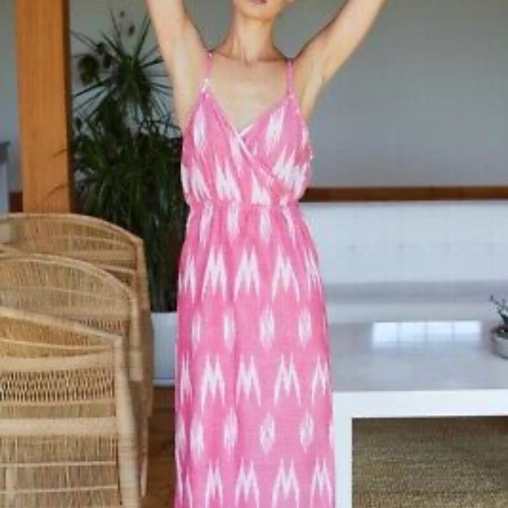 NWT Emerson Fry Pink Ikat Dress XS